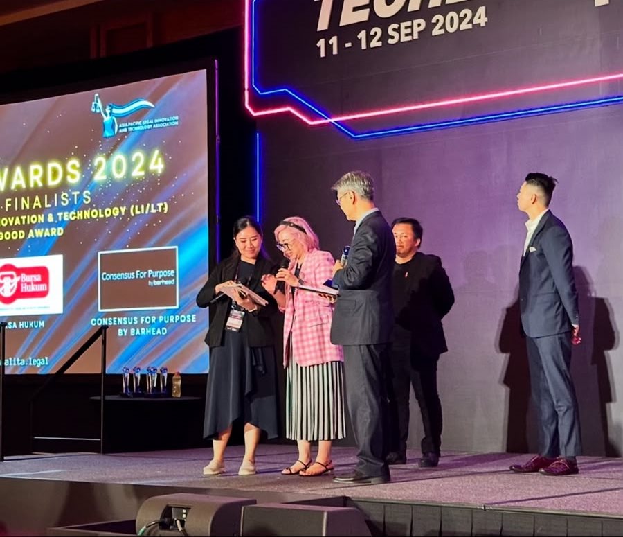 Bursa Hukum named among the finalists at the ALITA Awards 2024, Tech Law Asia Pacific, Singapore